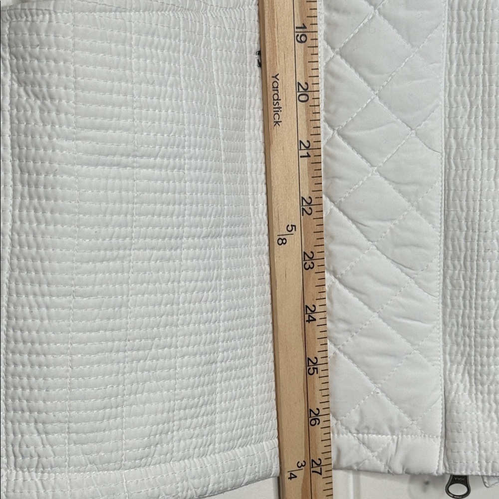 Cutter & Buck Women's Quilted Vest in White - Picture 14 of 15